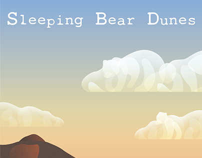 Sleeping Bear Dunes poster