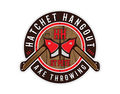 HATCHET HANGOUT Logo Design