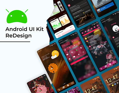 Android Complete UI Kit Redesign