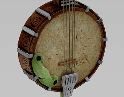 Frog Banjo Asset