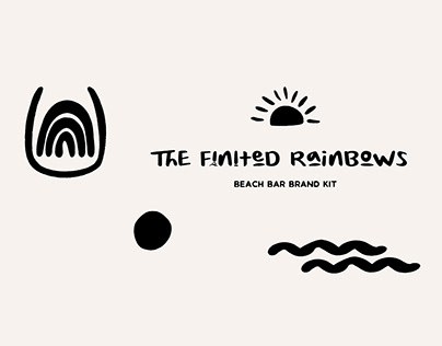 The Finited Rainbows - Beach Bar Brand Kit