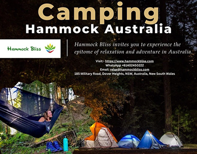 Smart ideas for comfortable hammock camping
