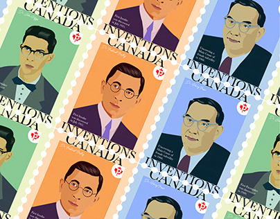 Stamp Collection - Canada's Inventions
