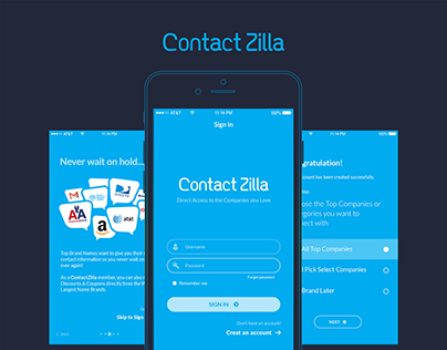 Contact Zilla App