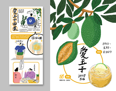 The History of Jelly Fig | Infographic Illustration
