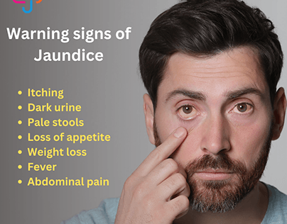 Warning signs of Jaundice