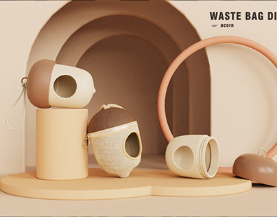 Waste bag dispenser   |   designed by Singular Point