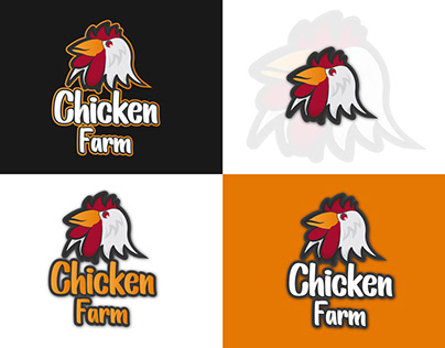 Chicken Farm Logo | Minimal Logo Design