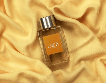 "LORA" Perfume Design Logo