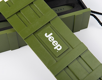 Limited-edition packaging design for JEEP WATCHES