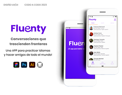 Fluenty App | UX/UI Project