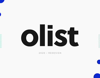 OLIST - Homepage Redesign Concept