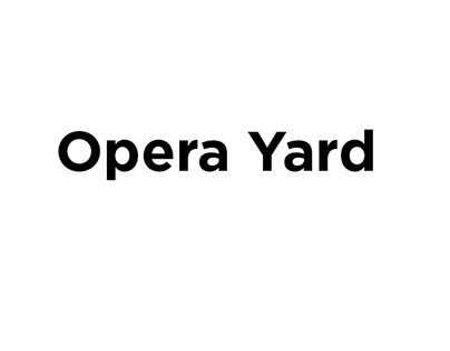 POS-materials for Opera Yard