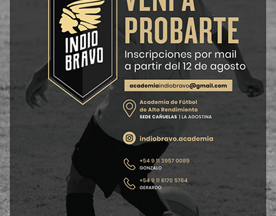 Academia de Futbol - Indio Bravo