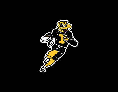 Iowa Hawkeyes Mascot - Herky