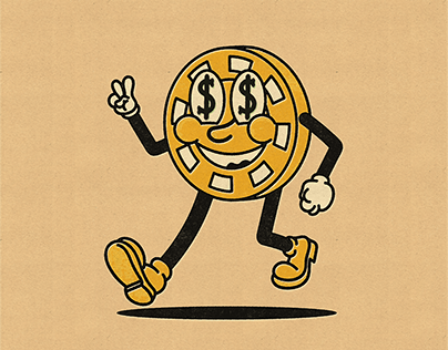 Casino Chip mascot
