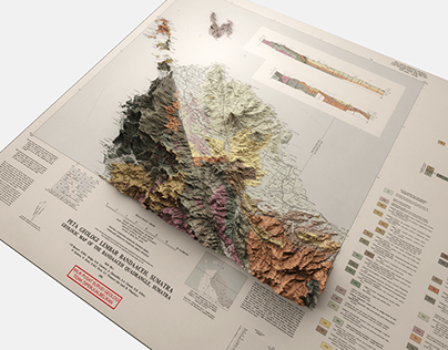 Project thumbnail - 3d Geology Banda Aceh Map by I.mam