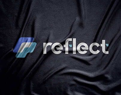 Project thumbnail - " REFLECT " LOGO WITH BRANDING