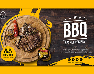 BANNER TAMPLATE BBQ