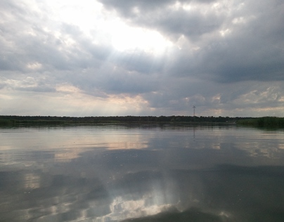 Peaceful lake photo