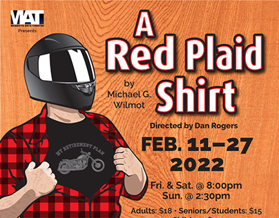 Theatre Promo Materials: "A Red Plaid Shirt"