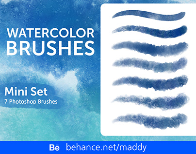 Watercolor Brush Set - Subscriber Download