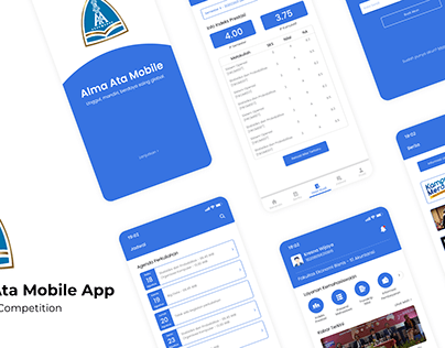 Alma Ata Mobile App - UI Design Competition