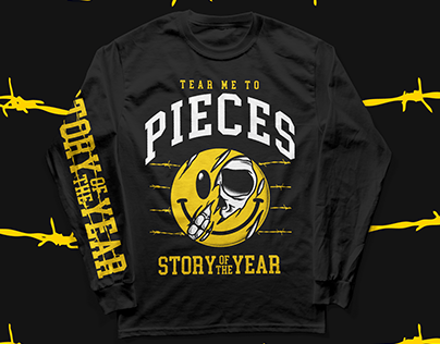 STORY OF THE YEAR MERCH DESIGN