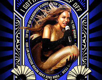 Beyonce - Heated Renaissance Album Card Design