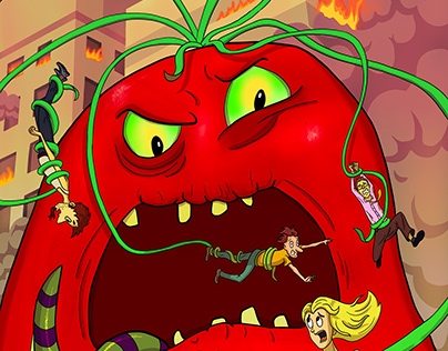 Attack Of The Killer Tomatoes - Movie Poster