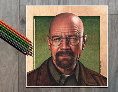 Walter White Drawing -- BREAKING BAD