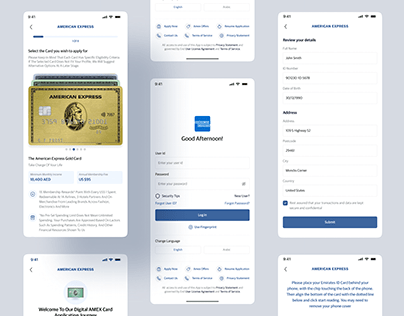 AMEX​​​​​​​ Mobile App - Redesign