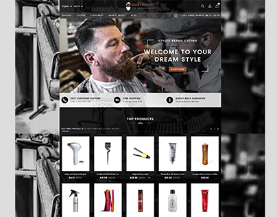 Martinlupe Barber Store Template