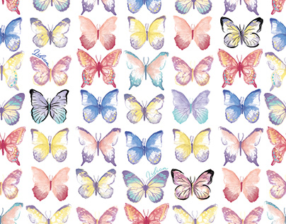 Pattern butterflies Lilica Ripilica