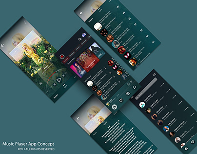 Musify Music App Concept