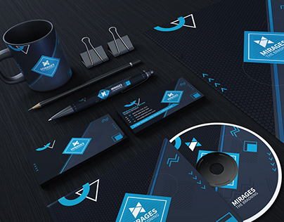 Mirages Corporate Stationary Identity