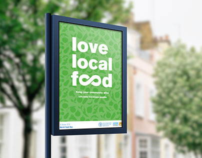World Food Day Local Food poster