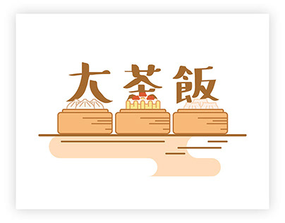 Cantonese breakfast illustrations