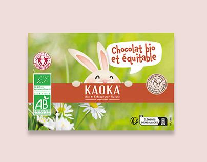 KAOKA | Packaging - Chocolat Bio Équitable pour Pâques