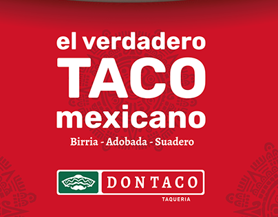 Don Taco Taqueria - Diseño de marca