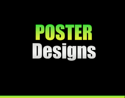 Poster Designs