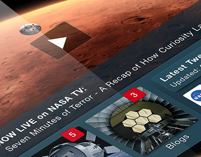Redesigning the NASA Mobile App - A UI/UX Study