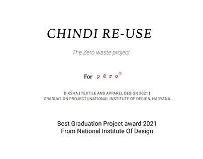 Chindi - Reuse - the zero waste Home Furnishing