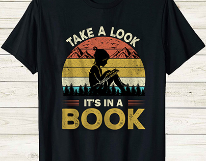 Books T shirt Design