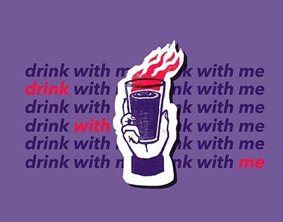drink with me. illustration: Nick Simon