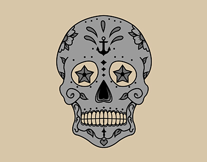 Sugar Skulls Tattoo Design