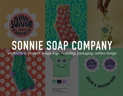 Sonnie Soap Company Product & Branding Design
