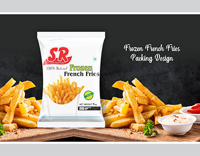 Frozen French Fries Packing Design