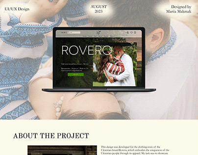 Rovero | clothers shop | e-commerce