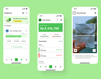 Coin Sensei - Money Tracker App